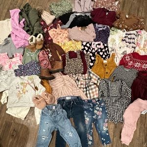 12-18 months girls lot clothes and shoes